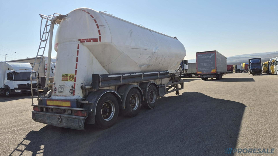 OSTATNÍ FELDBINDER EUT 40.3 SILOCISTERNA - 2 komory - 40 m3 - Semirremolque silo: foto 3 OSTATNÍ FELDBINDER EUT 40.3 SILOCISTERNA - 2 komory - 40 m3 - Semirremolque silo: foto 3