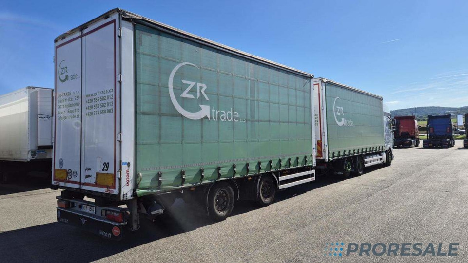 WECON PC-CP-T0111 - velkobjemová souprava - prodejné jen s vozidlem DAF D1885K - cena je za celou soupravu - Remolque con toldo: foto 1 WECON PC-CP-T0111 - velkobjemová souprava - prodejné jen s vozidlem DAF D1885K - cena je za celou soupravu - Remolque con toldo: foto 1