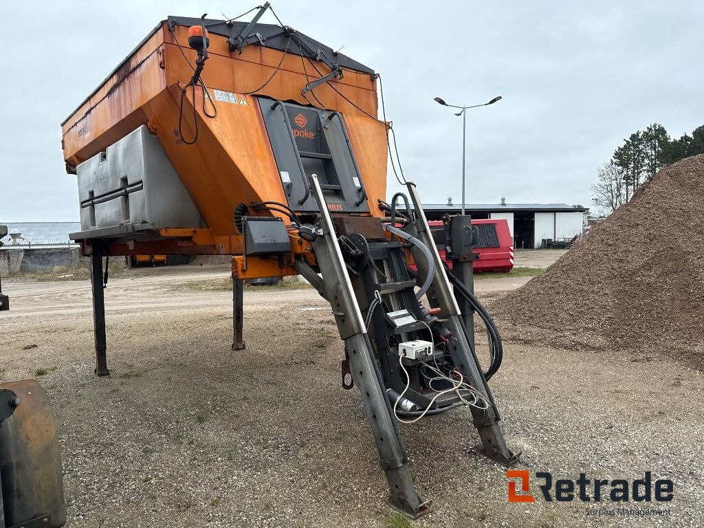 Epoke Sirius SW3501 saltspreder med prævædningsudstyr - Equipo de construcción: foto 2 Epoke Sirius SW3501 saltspreder med prævædningsudstyr - Equipo de construcción: foto 2