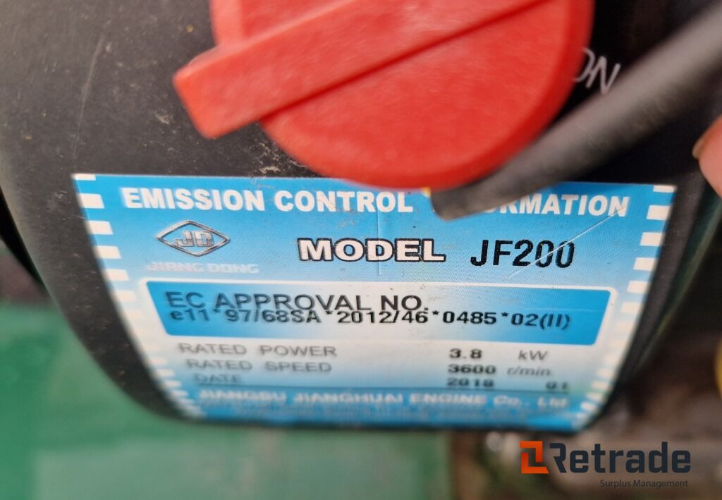 Barredora cucharón Kraftig ATV/Traktor Feiemaskin – Black Wolf ATVSweeper 2018 modell: foto 7