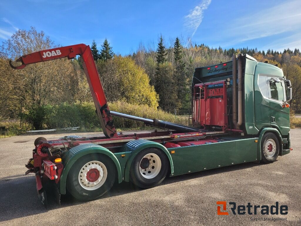 Lastväxlare SCANIA R580 V8 Next Gen LB6X2*4 Euro 6 - Camión multibasculante, Camión grúa: foto 3 Lastväxlare SCANIA R580 V8 Next Gen LB6X2*4 Euro 6 - Camión multibasculante, Camión grúa: foto 3