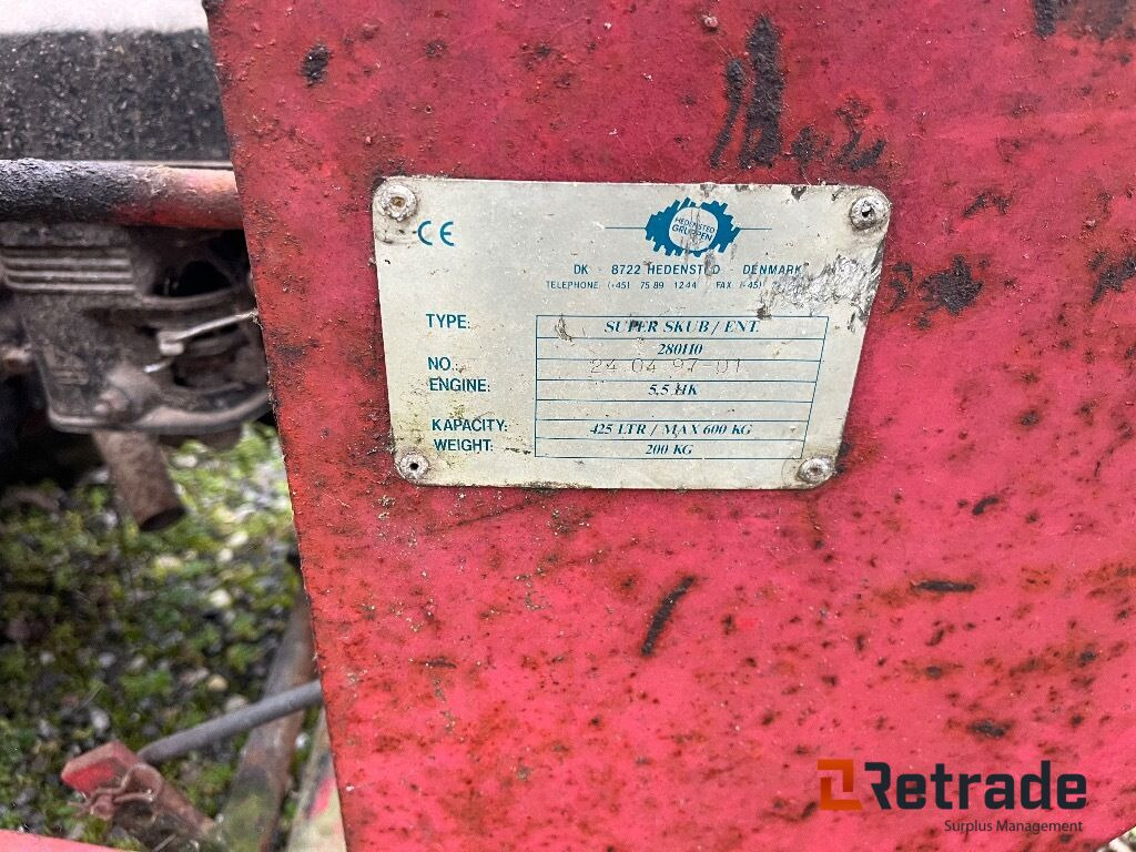 Dumper Hedensted Super skub Motorbøre - Maquinaria de construcción: foto 4 Dumper Hedensted Super skub Motorbøre - Maquinaria de construcción: foto 4