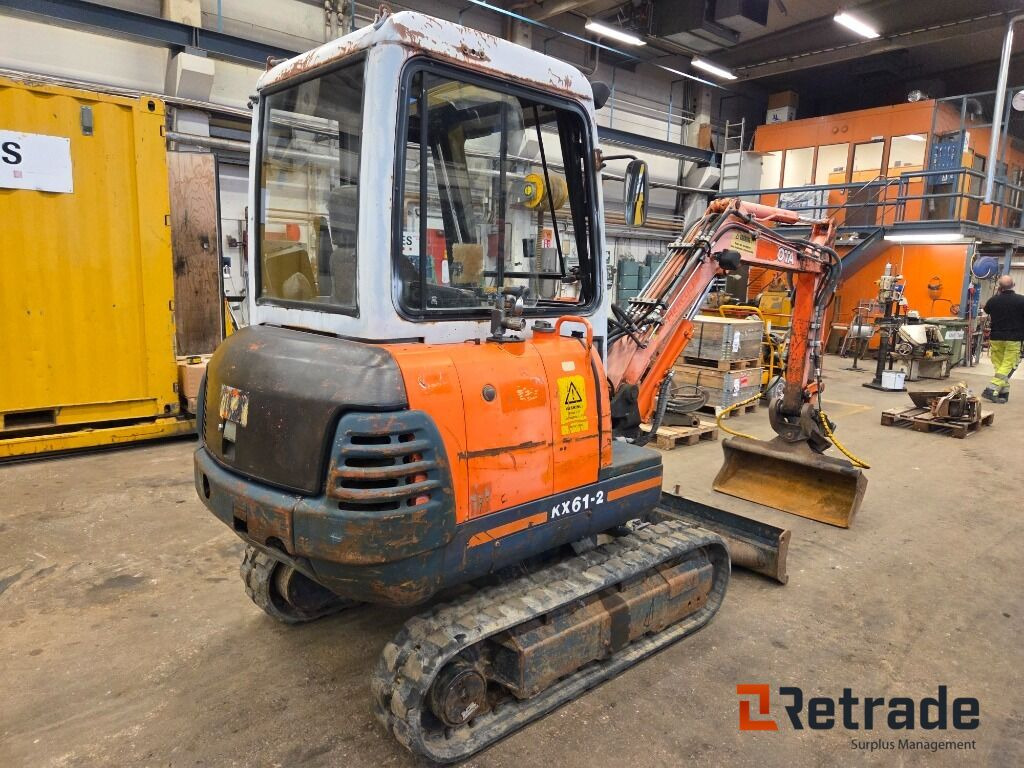 Grävmaskin Kubota KX 61-2 - Maquinaria de construcción: foto 4 Grävmaskin Kubota KX 61-2 - Maquinaria de construcción: foto 4