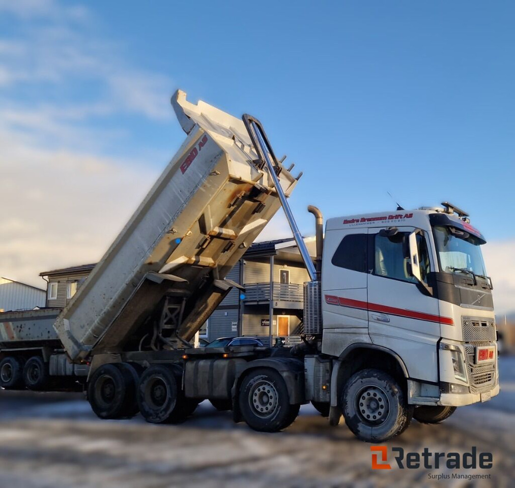 Robust og klar tippbil – Volvo FH16 650 8x4 med tipp og hengeropplegg - Camión volquete: foto 3 Robust og klar tippbil – Volvo FH16 650 8x4 med tipp og hengeropplegg - Camión volquete: foto 3