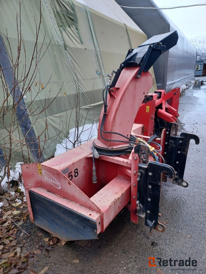 Snøryddingsutstyr Tokvam 220H Snøfres hydraulisk drift - Soplador de nieve: foto 2 Snøryddingsutstyr Tokvam 220H Snøfres hydraulisk drift - Soplador de nieve: foto 2