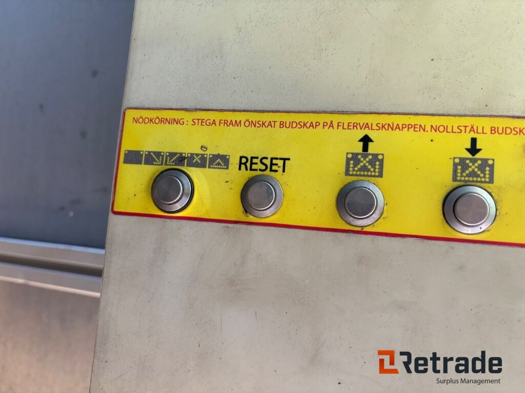 Equipo de construcción TMA skylt / kudde  Maxi sign bp logic / Alpa 2001 MD TMA: foto 8