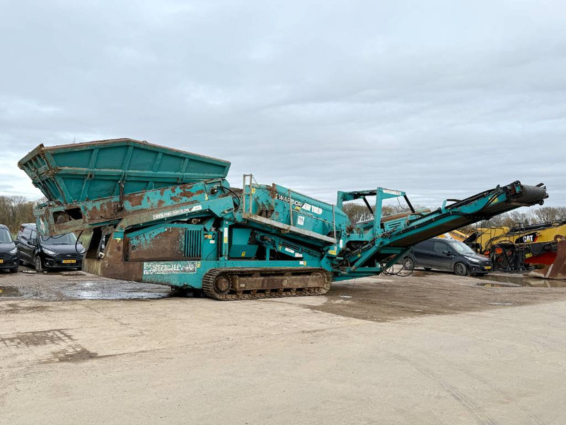 Powerscreen Warrior 1400 - Caterpillar Engine / 3 Conveyors - Cribadora: foto 1 Powerscreen Warrior 1400 - Caterpillar Engine / 3 Conveyors - Cribadora: foto 1