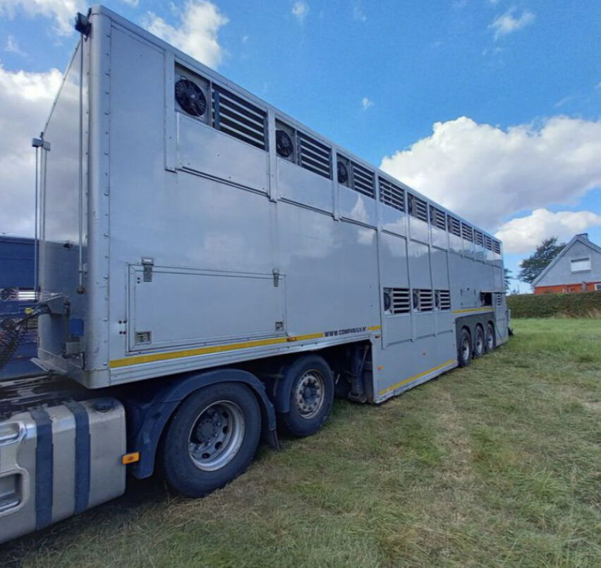 Gray and Adams Gadd3 / Works Great / Hydraulic / 2 Levels - Semirremolque transporte de ganado: foto 5 Gray and Adams Gadd3 / Works Great / Hydraulic / 2 Levels - Semirremolque transporte de ganado: foto 5