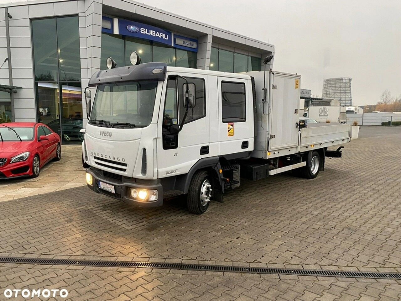 Iveco Eurocargo ML80E17 / HDS HMF / 1 Owner / Doka - Camión caja abierta, Camión grúa: foto 4 Iveco Eurocargo ML80E17 / HDS HMF / 1 Owner / Doka - Camión caja abierta, Camión grúa: foto 4