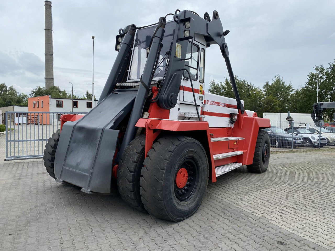 Svetruck TMF 12/9 HB / 1 Owner / Elme Spreader / Wood LOG A RM - Reach stacker: foto 4 Svetruck TMF 12/9 HB / 1 Owner / Elme Spreader / Wood LOG A RM - Reach stacker: foto 4