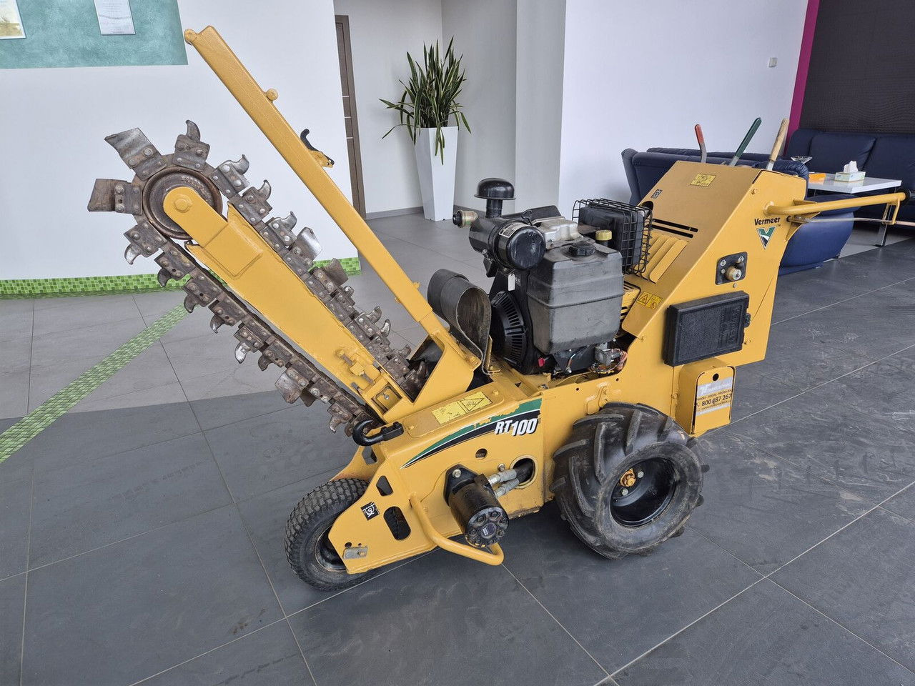 Vermeer RT100 / Trench SAW / Mini Chain Excavator / Idea L FOR Cables - Zanjadora: foto 1 Vermeer RT100 / Trench SAW / Mini Chain Excavator / Idea L FOR Cables - Zanjadora: foto 1