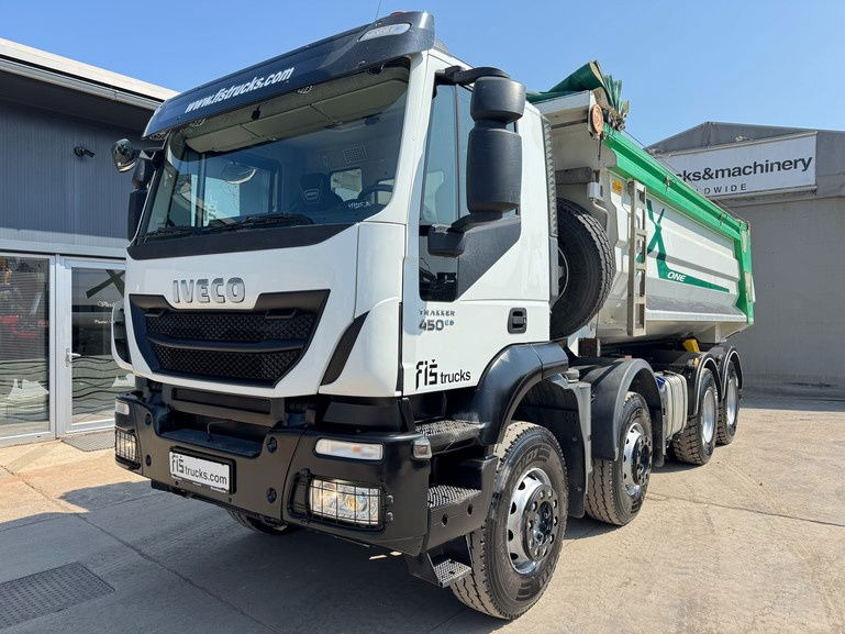 Iveco Trakker AD410T45 8x4 20m3 - hydr. back - 72.000km - Camión volquete: foto 1 Iveco Trakker AD410T45 8x4 20m3 - hydr. back - 72.000km - Camión volquete: foto 1