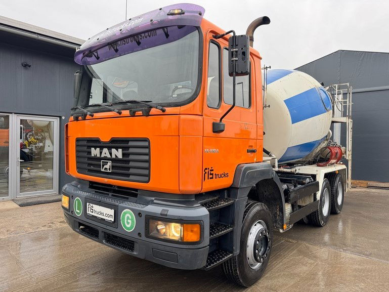 MAN 27.414 FE 410A 6x4 stetter - 7m3 - euro 3 - Camión hormigonera: foto 1 MAN 27.414 FE 410A 6x4 stetter - 7m3 - euro 3 - Camión hormigonera: foto 1