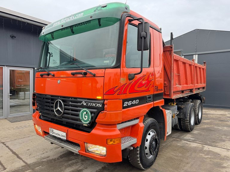 Mercedes-Benz Actros 2640 K 6x4 meiller tipper - EPS - Camión volquete: foto 1 Mercedes-Benz Actros 2640 K 6x4 meiller tipper - EPS - Camión volquete: foto 1