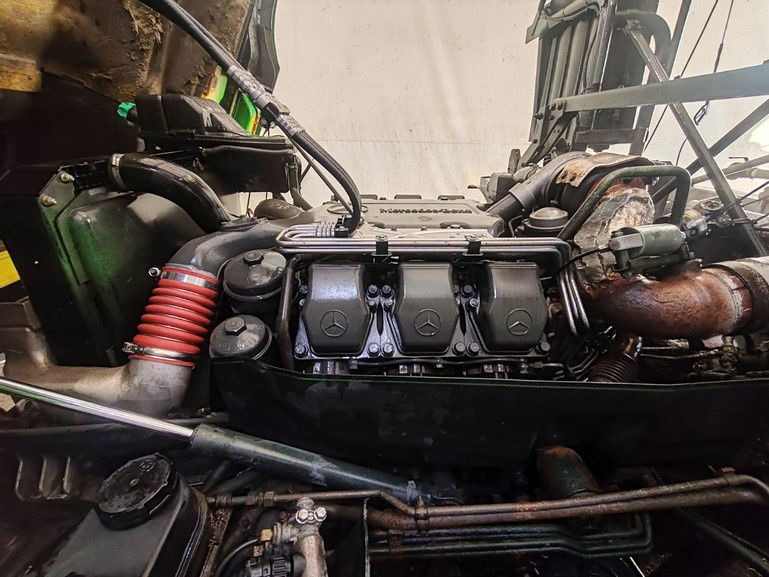 Camión chasis Mercedes-Benz Actros 4143 8x4 chassis - big axle: foto 9