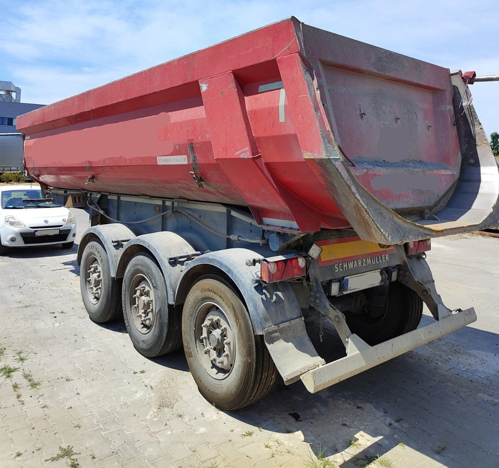 Schwarzmüller 3-Axle Tipper - Taurpaulin - Semirremolque volquete: foto 4 Schwarzmüller 3-Axle Tipper - Taurpaulin - Semirremolque volquete: foto 4