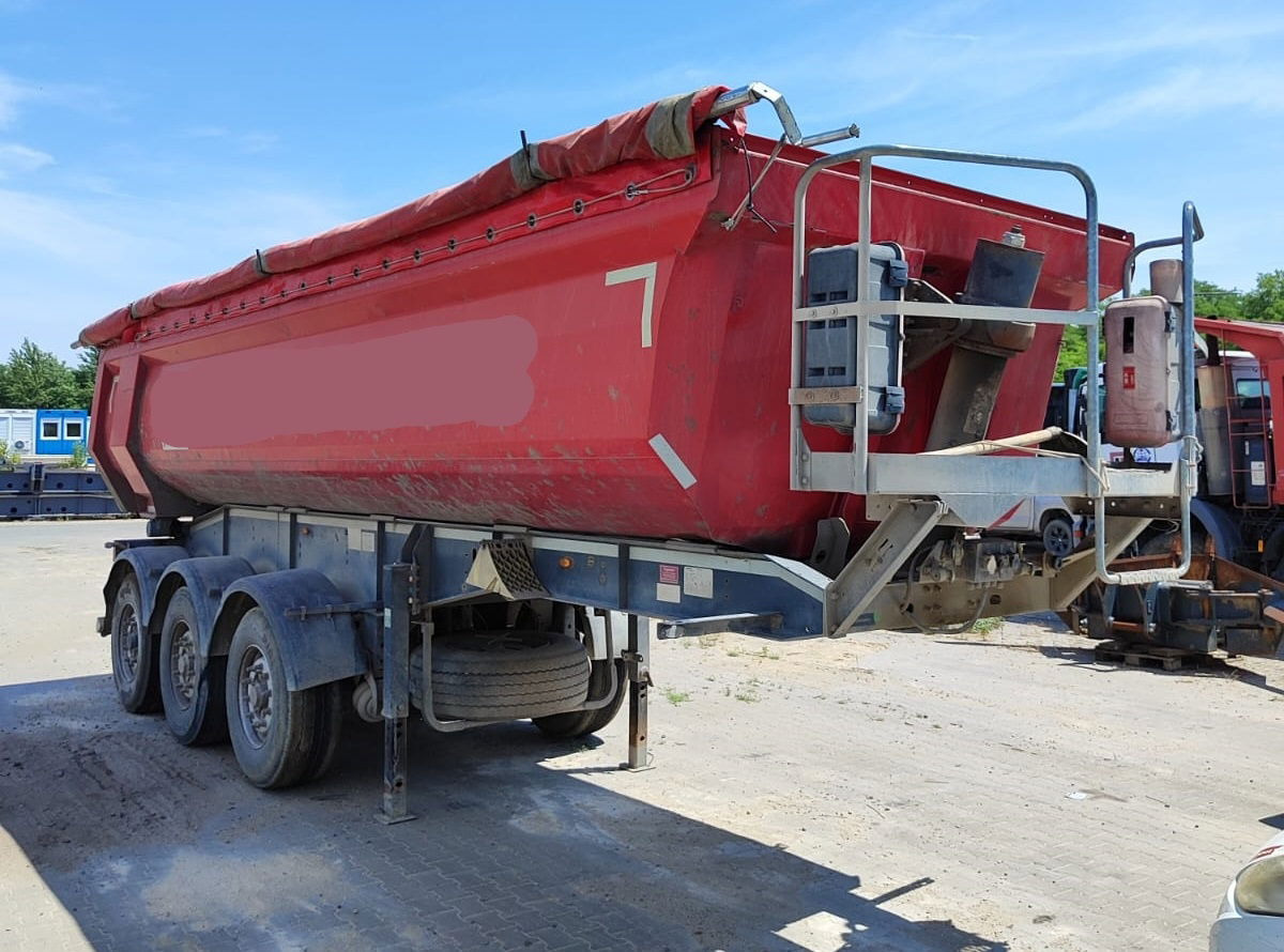Schwarzmüller 3-Axle Tipper - Taurpaulin - Semirremolque volquete: foto 1 Schwarzmüller 3-Axle Tipper - Taurpaulin - Semirremolque volquete: foto 1