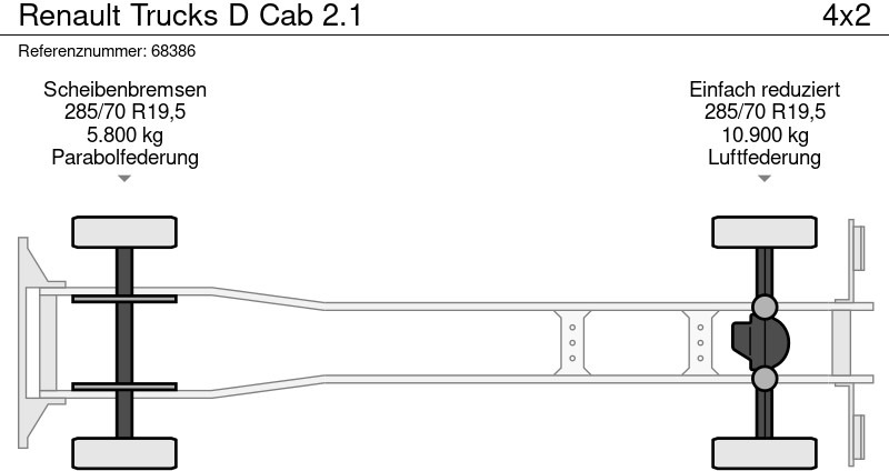 Camión Renault Trucks D Cab 2.1: foto 10 Camión Renault Trucks D Cab 2.1: foto 10