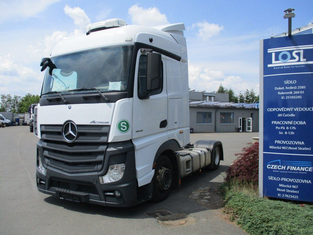 Mercedes-Benz 1845 Actros EURO 6 MEGA/lowdeck - Cabeza tractora: foto 1 Mercedes-Benz 1845 Actros EURO 6 MEGA/lowdeck - Cabeza tractora: foto 1