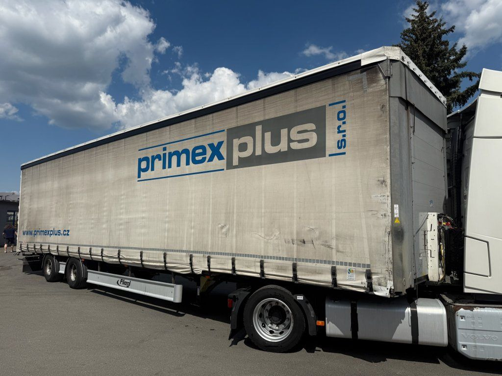 Fliegl MEGA/lowdeck 2xAchsen - Semirremolque lona: foto 1 Fliegl MEGA/lowdeck 2xAchsen - Semirremolque lona: foto 1