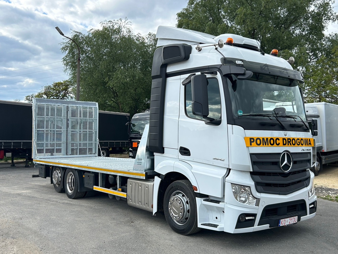 MERCEDES-BENZ Actros 2542 / 2019 / NEW Galvanized tow truck 2025 /9.5m - Camión portavehículos: foto 1 MERCEDES-BENZ Actros 2542 / 2019 / NEW Galvanized tow truck 2025 /9.5m - Camión portavehículos: foto 1