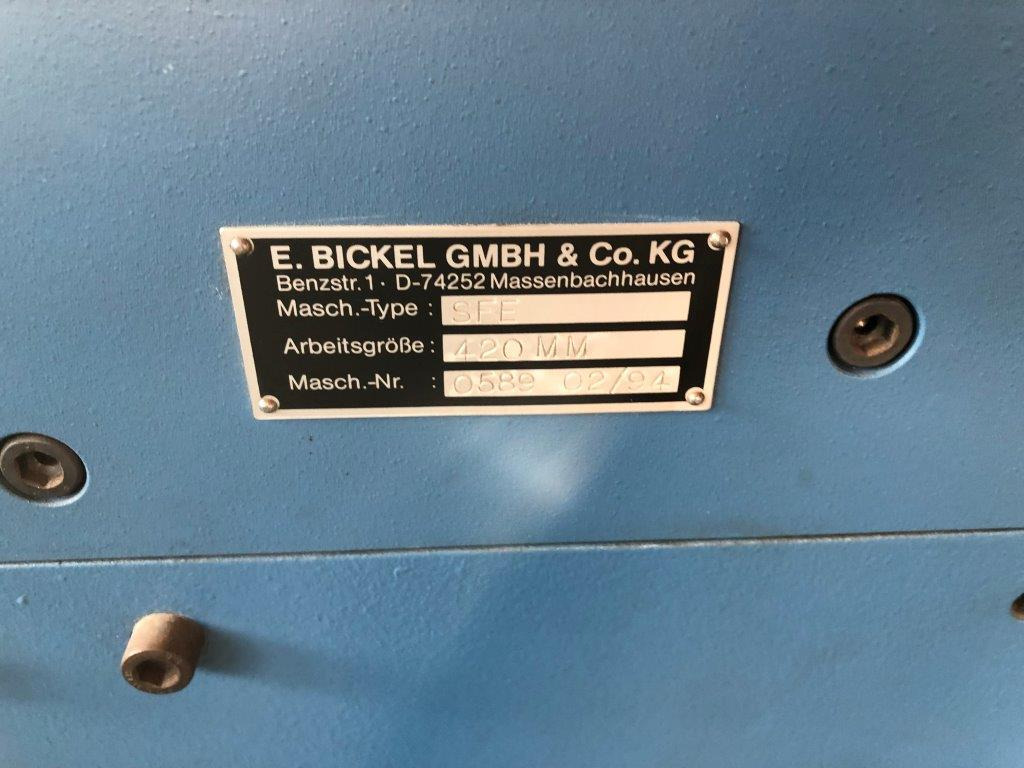 Bickel SFE Block feeder Suction feeder Sliding feeder - Plegadora de papel: foto 4 Bickel SFE Block feeder Suction feeder Sliding feeder - Plegadora de papel: foto 4