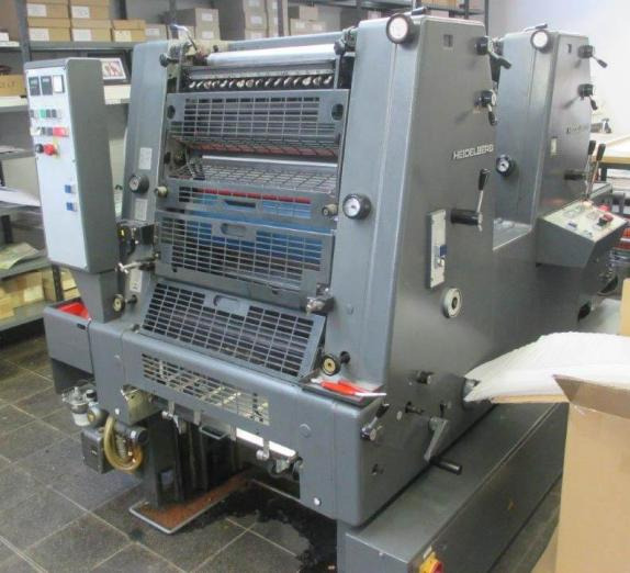 Heidelberg GTOZ 52 two-color offset press - Máquina offset: foto 1 Heidelberg GTOZ 52 two-color offset press - Máquina offset: foto 1