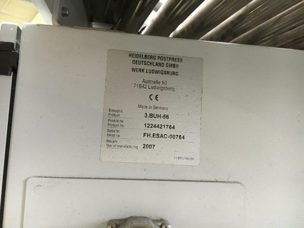 Heidelberg Stahlfolder BUH 56-2 3.tes mobile folding unit - Plegadora de papel: foto 3 Heidelberg Stahlfolder BUH 56-2 3.tes mobile folding unit - Plegadora de papel: foto 3