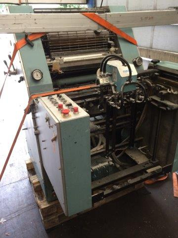 Máquina offset MAN Roland Practica PR 00 single-color offset press with imprinting unit for numbering: foto 13 Máquina offset MAN Roland Practica PR 00 single-color offset press with imprinting unit for numbering: foto 13