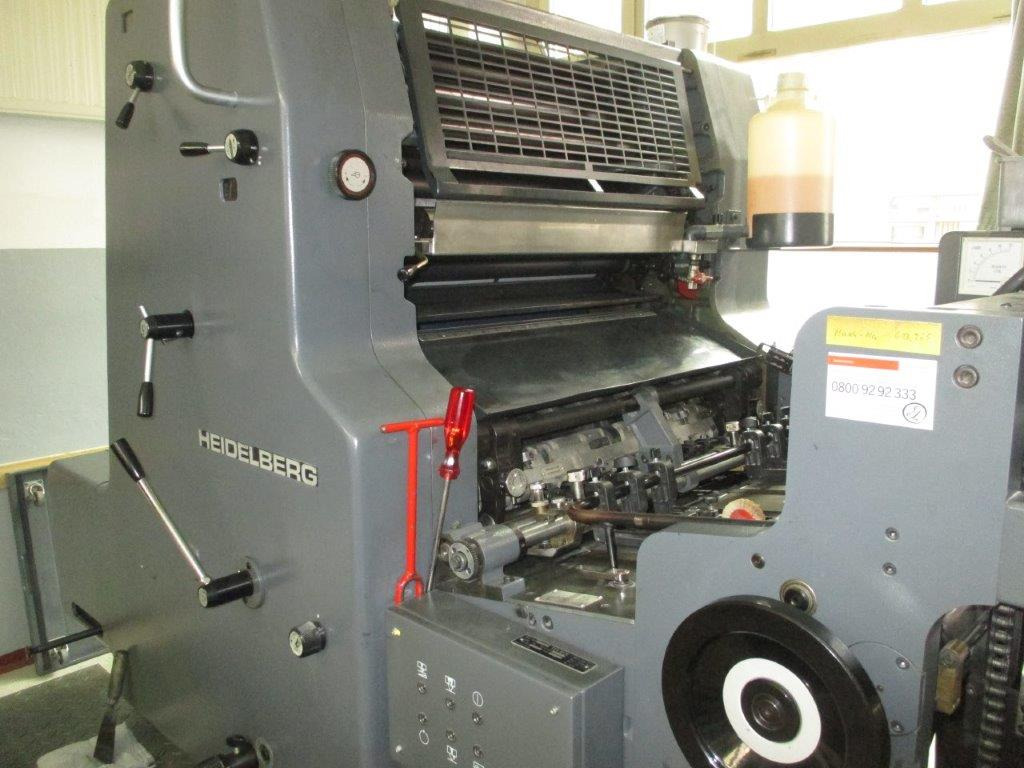 Single-Color Heidelberger M-Offset printing machine with cito system for perforation and creasing - Máquina offset: foto 1 Single-Color Heidelberger M-Offset printing machine with cito system for perforation and creasing - Máquina offset: foto 1