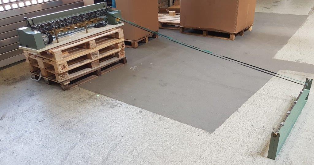 Encuadernadora Special machine two-roll gluing machine Sumbel Herold 1200 with belt transport: foto 7 Encuadernadora Special machine two-roll gluing machine Sumbel Herold 1200 with belt transport: foto 7