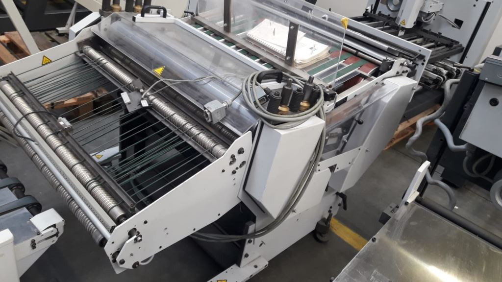Vertical stack delivery with compression station Heidelberg Stahlfolder VSA 86 H - Plegadora de papel: foto 4 Vertical stack delivery with compression station Heidelberg Stahlfolder VSA 86 H - Plegadora de papel: foto 4
