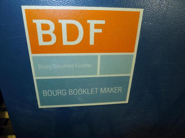 C. p. Bourg BDF booklet finisher - Máquina de impresión: foto 4 C. p. Bourg BDF booklet finisher - Máquina de impresión: foto 4