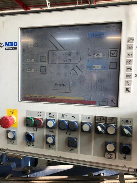 Semi-automatic adjustable combination folding machine MBO K 800.1-SKTL-4-FP from Bj. 2003 - Plegadora de papel: foto 5 Semi-automatic adjustable combination folding machine MBO K 800.1-SKTL-4-FP from Bj. 2003 - Plegadora de papel: foto 5