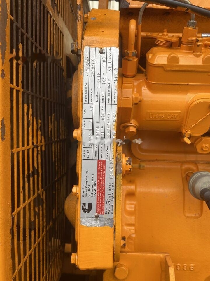SDMO 100 kVa Cummins 6BT5.9 - Generador industriale: foto 5 SDMO 100 kVa Cummins 6BT5.9 - Generador industriale: foto 5