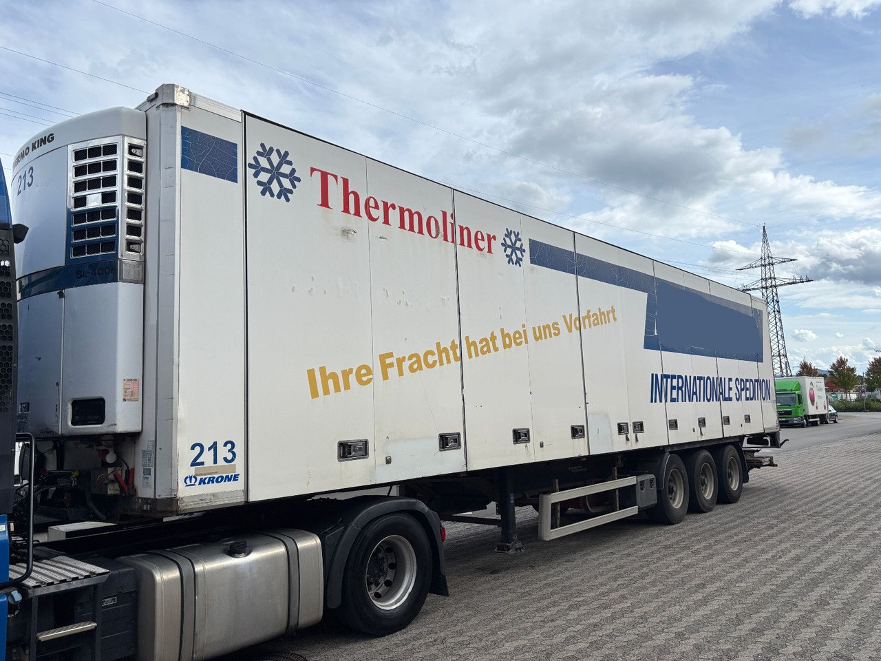 Krone Thermo King SL400 SEITENTÜREN - Semirremolque frigorífico: foto 1 Krone Thermo King SL400 SEITENTÜREN - Semirremolque frigorífico: foto 1