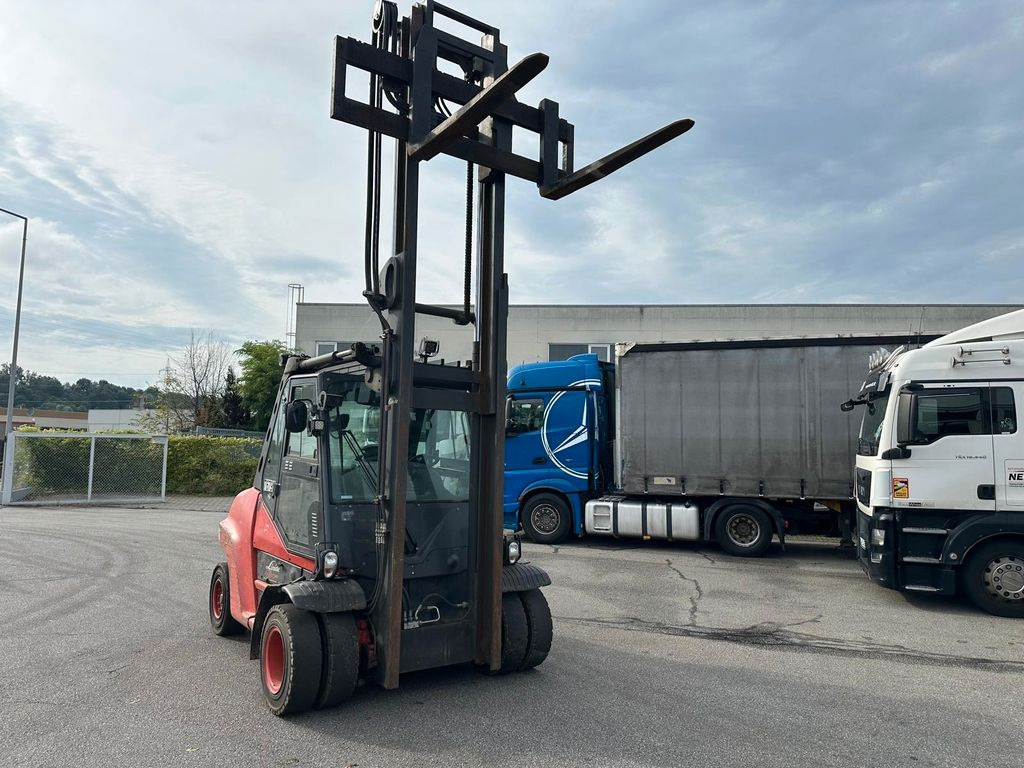 Linde H80D -03/900 Klima/Rückfahrkamera - Carretilla elevadora diésel: foto 1 Linde H80D -03/900 Klima/Rückfahrkamera - Carretilla elevadora diésel: foto 1