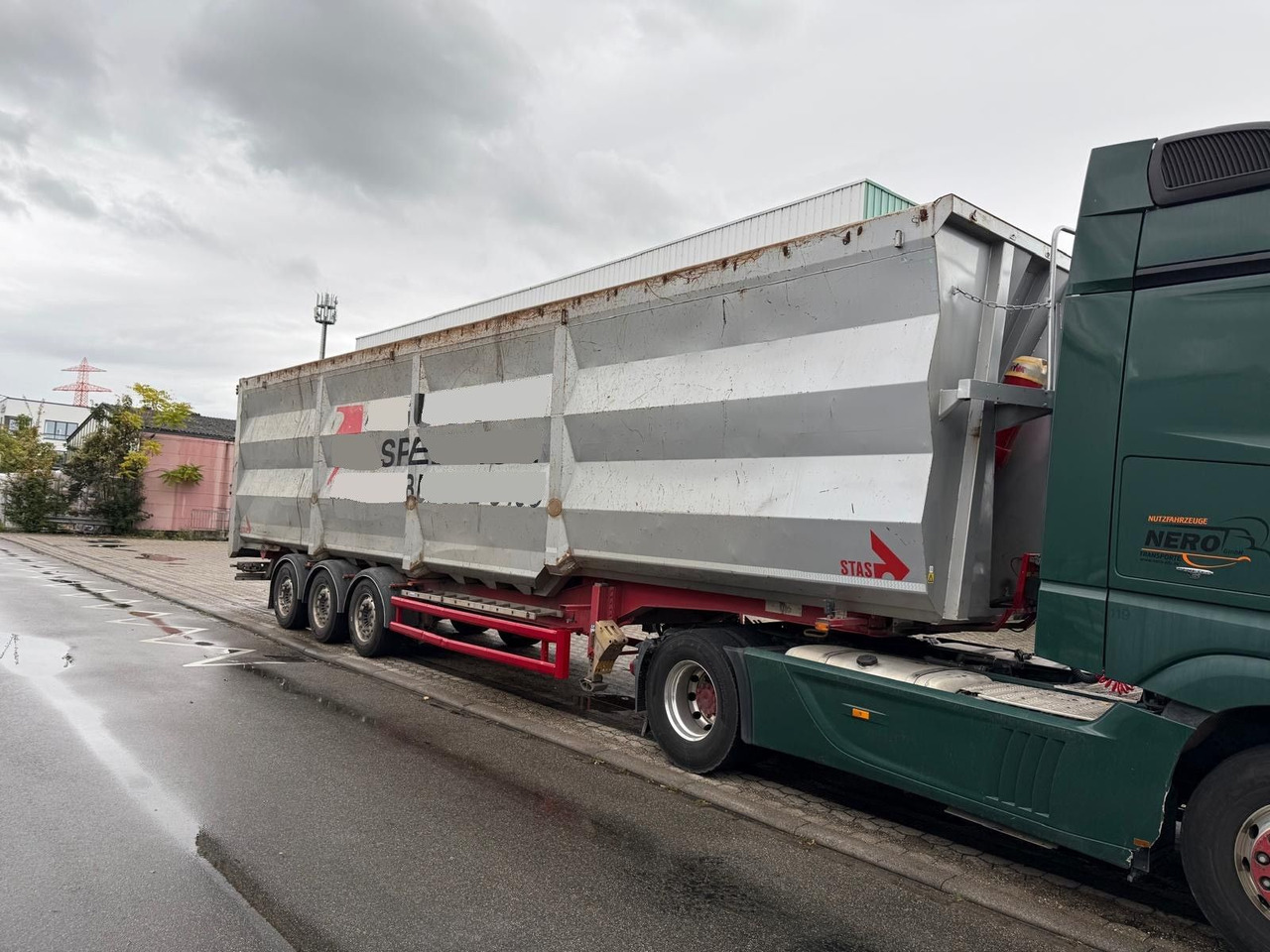 Lück SKF35 86m³/Alufelgen/SAF/Scheibe/Lift - Semirremolque volquete: foto 2 Lück SKF35 86m³/Alufelgen/SAF/Scheibe/Lift - Semirremolque volquete: foto 2