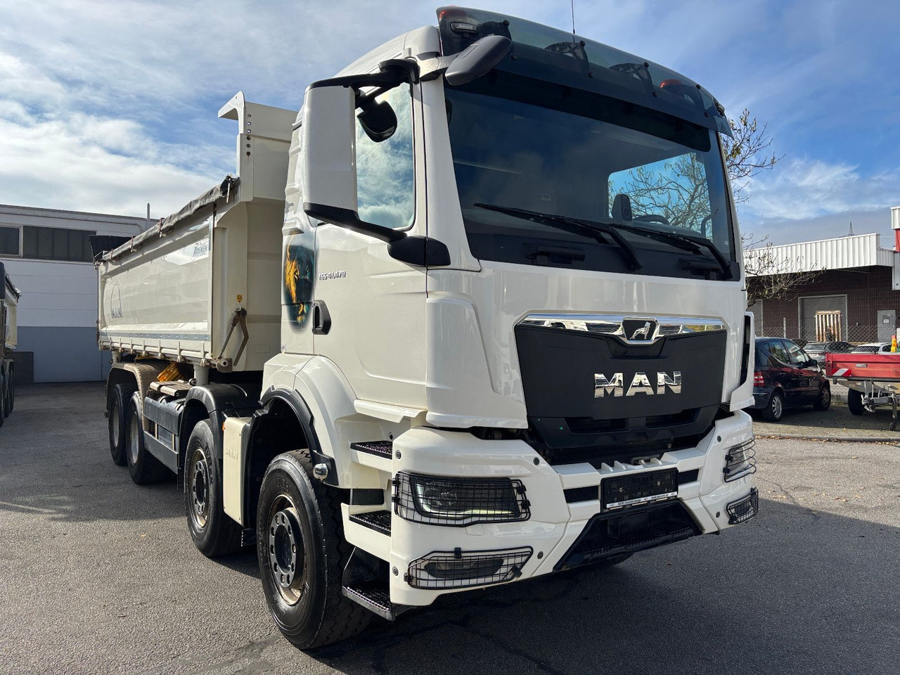 MAN TGS 41.470 8x4/Pritarder/16m³ - Camión volquete: foto 3 MAN TGS 41.470 8x4/Pritarder/16m³ - Camión volquete: foto 3