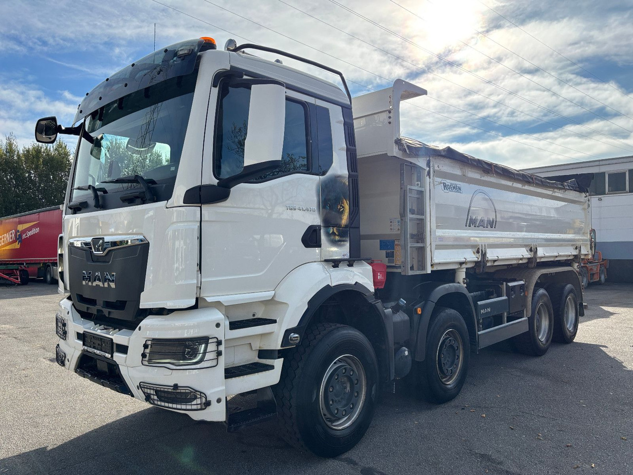 MAN TGS 41.470 8x4/Pritarder/16m³ - Camión volquete: foto 1 MAN TGS 41.470 8x4/Pritarder/16m³ - Camión volquete: foto 1