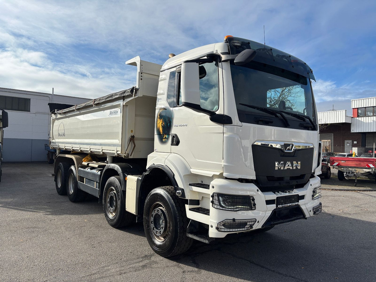 MAN TGS 41.470 8x4/Pritarder/16m³ - Camión volquete: foto 5 MAN TGS 41.470 8x4/Pritarder/16m³ - Camión volquete: foto 5