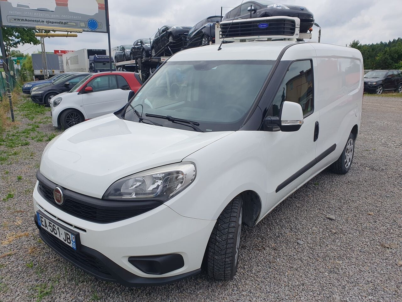 Furgoneta frigorifica FIAT DOBLO 1.6  LONG CHLODNIA carrier  +230v  KLIMA EURO6 [ Copy ]: foto 1