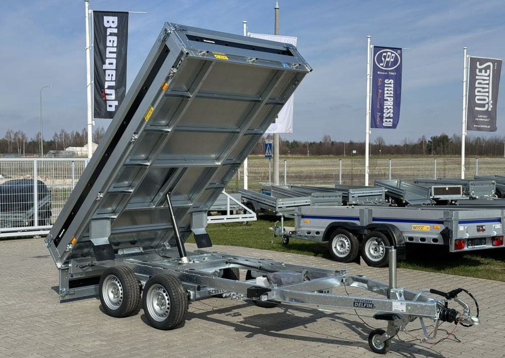 Remolque volquete BRENDERUP BT4310STB2700 308x168 cm wywrotka 2 osie 2700 kg: foto 18