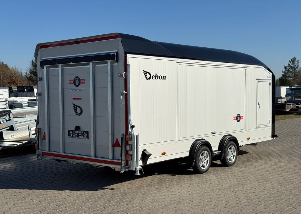 DEBON C2000 - zamknięta przyczepa do przewozu aut, 550 x 215 cm, 3500kg, felgi ALU, wciągarka elektryczna - Remolque portavehículos: foto 4 DEBON C2000 - zamknięta przyczepa do przewozu aut, 550 x 215 cm, 3500kg, felgi ALU, wciągarka elektryczna - Remolque portavehículos: foto 4