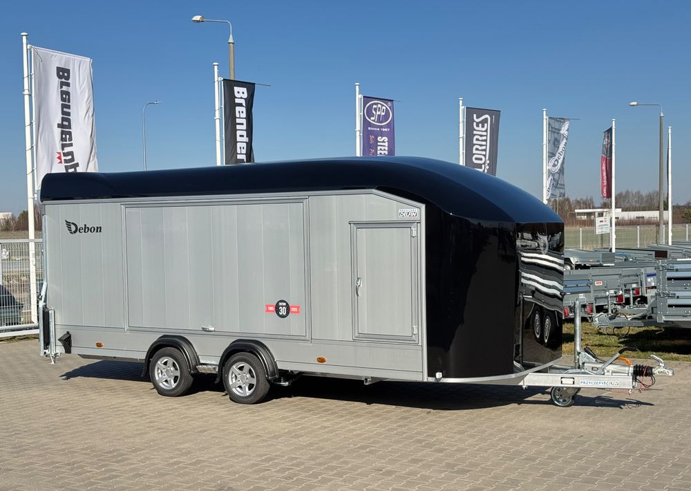 DEBON C2000 - zamknięta przyczepa do przewozu aut, 550 x 215 cm, 3500kg, felgi ALU, wciągarka elektryczna - Remolque portavehículos: foto 1 DEBON C2000 - zamknięta przyczepa do przewozu aut, 550 x 215 cm, 3500kg, felgi ALU, wciągarka elektryczna - Remolque portavehículos: foto 1