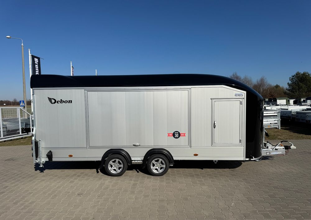DEBON C2000 - zamknięta przyczepa do przewozu aut, 550 x 215 cm, 3500kg, felgi ALU, wciągarka elektryczna - Remolque portavehículos: foto 3 DEBON C2000 - zamknięta przyczepa do przewozu aut, 550 x 215 cm, 3500kg, felgi ALU, wciągarka elektryczna - Remolque portavehículos: foto 3