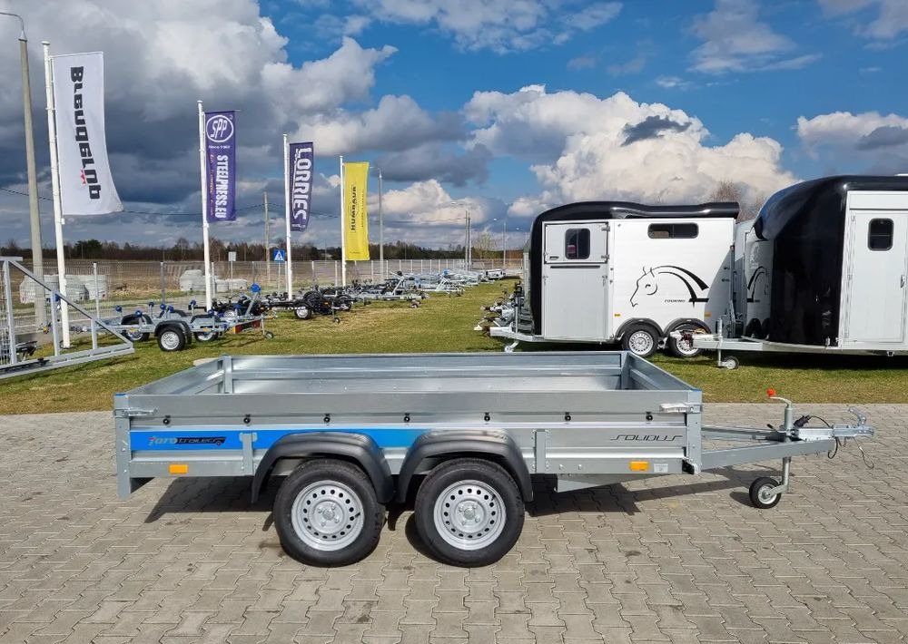 Remolque plataforma/ Caja abierta FARO Solidus 300x150x35 cm, 2 osie: foto 8