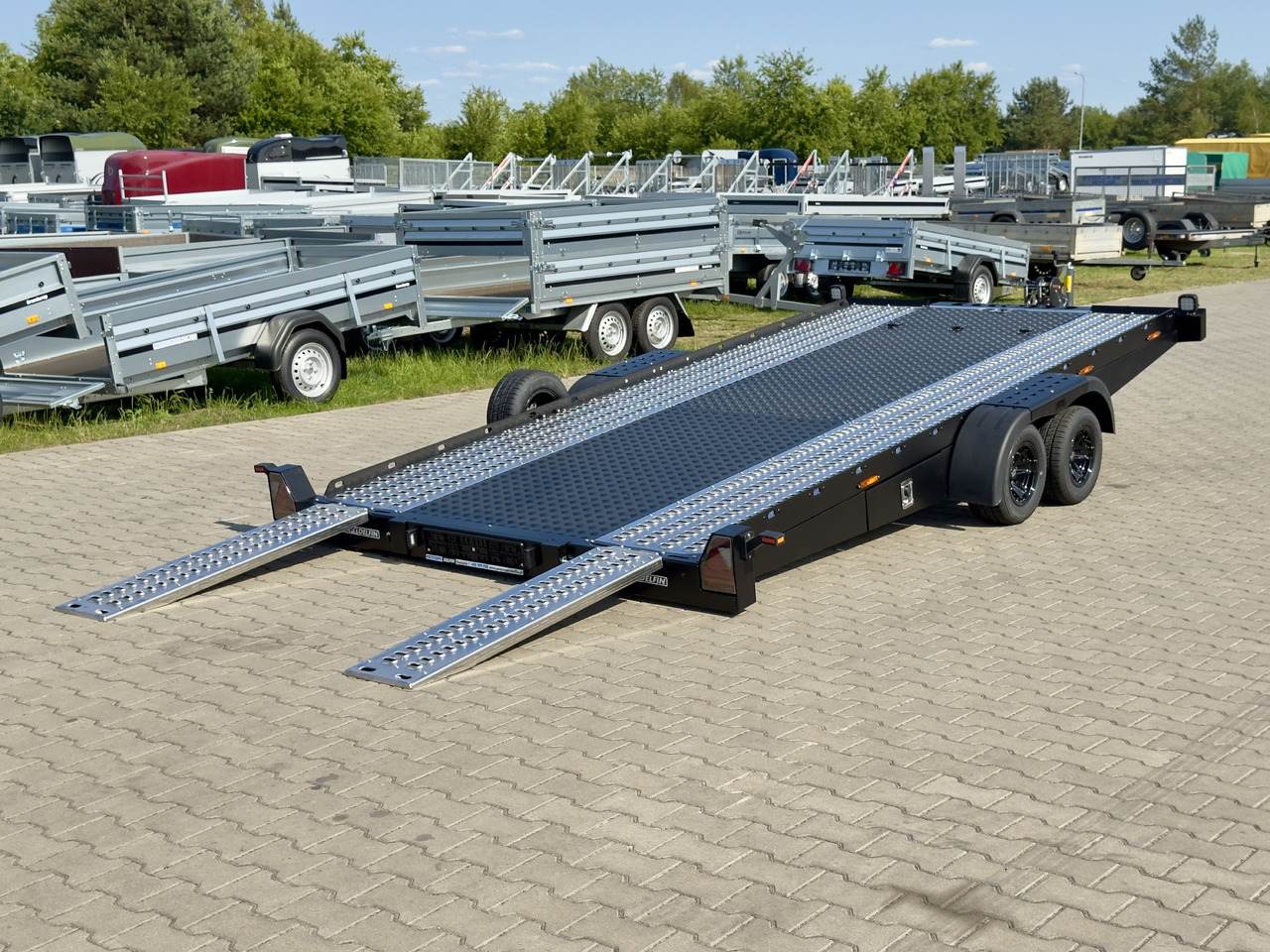 Lorries PLAXX27-4520 – laweta aluminiowa 2,7T - Remolque portavehículos: foto 3 Lorries PLAXX27-4520 – laweta aluminiowa 2,7T - Remolque portavehículos: foto 3