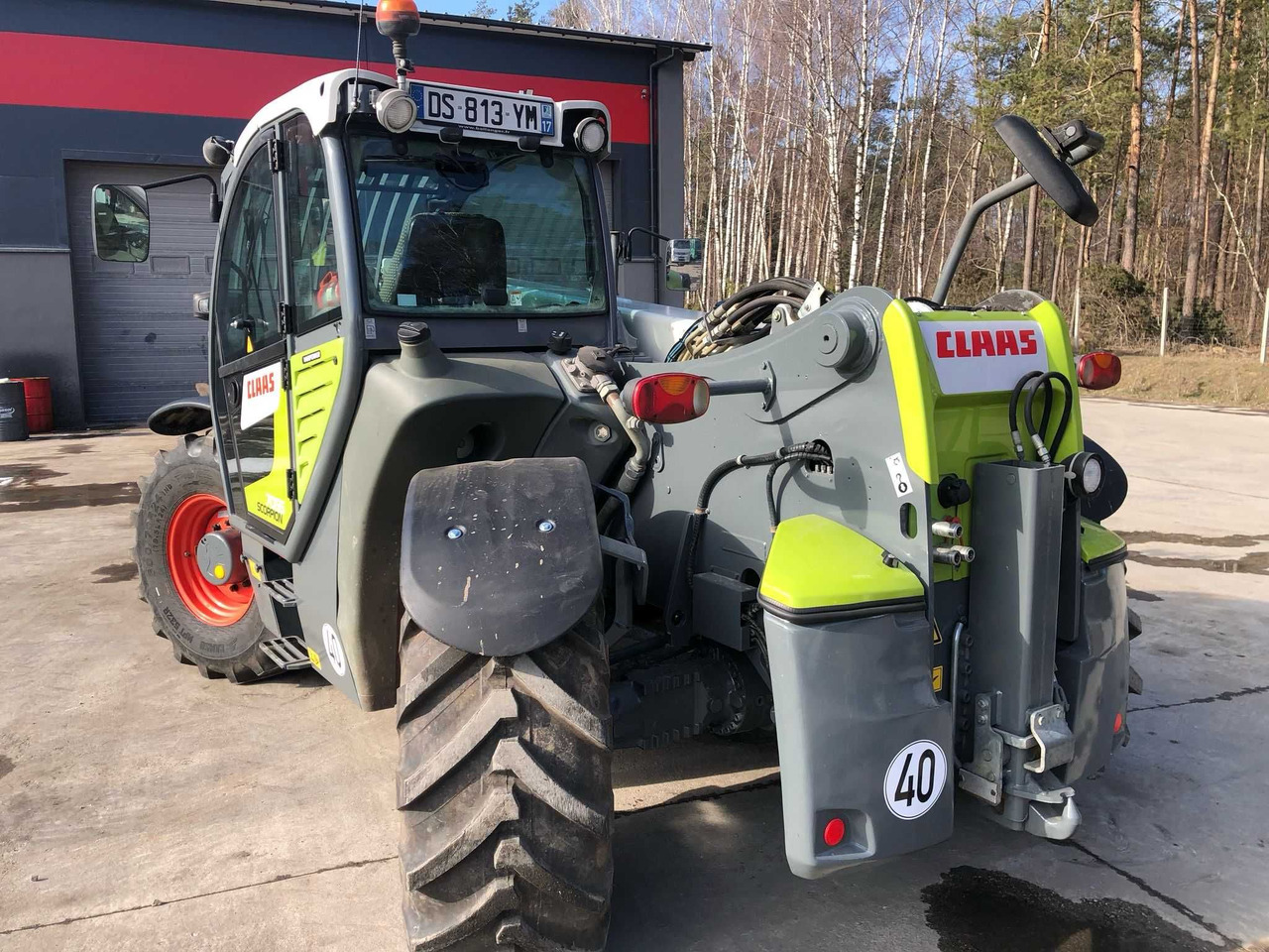 CLAAS SCORPION 7055 Varipower, Klima, Zaczep hydr,Centr smar,z Francji - Manipulador telescópico: foto 5 CLAAS SCORPION 7055 Varipower, Klima, Zaczep hydr,Centr smar,z Francji - Manipulador telescópico: foto 5