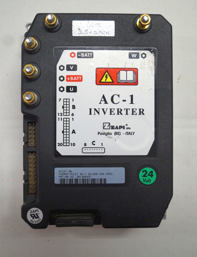 Atlet FZ2007 | AC-I converter FZ 2007 - Atlet AC-I 24/250 can opensn. 06 43 3013 - Unidad de control para Equipo de manutención: foto 1 Atlet FZ2007 | AC-I converter FZ 2007 - Atlet AC-I 24/250 can opensn. 06 43 3013 - Unidad de control para Equipo de manutención: foto 1